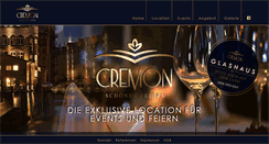 Desktop Screenshot of cremon.de