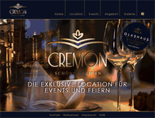 Tablet Screenshot of cremon.de